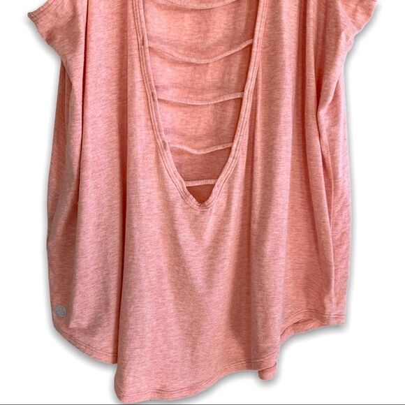 Zella Strapy Back Coral Tank Top - Picture 6 of 6